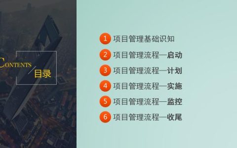 項目管理的9大要點：時間管理、成本管理、采購管理、質(zhì)量管理等